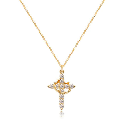 Crown/Cross Necklace