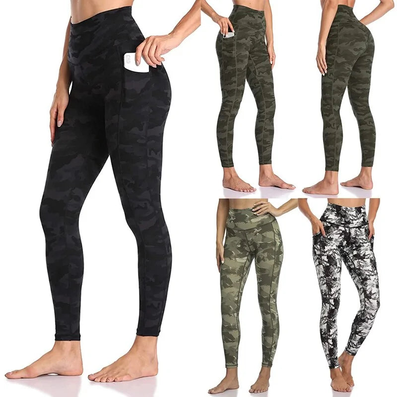 High-Waisted Camo Leggings