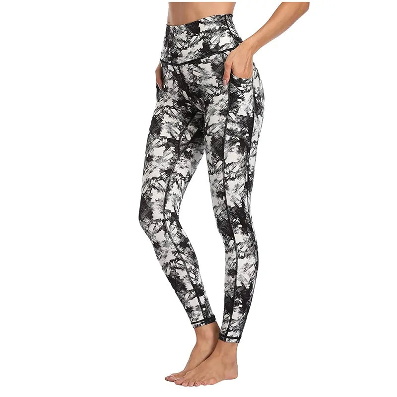 High-Waisted Camo Leggings