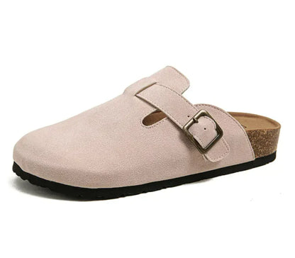 Suede Clogs