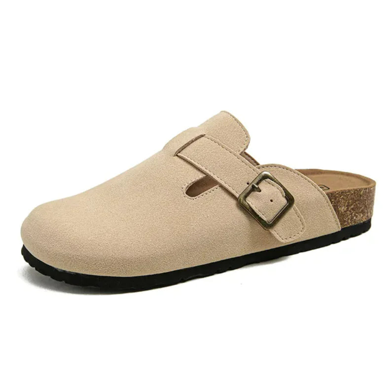 Suede Clogs