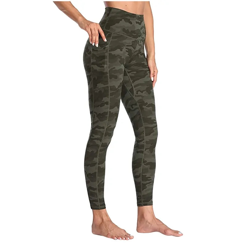 High-Waisted Camo Leggings