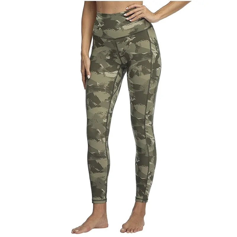 High-Waisted Camo Leggings